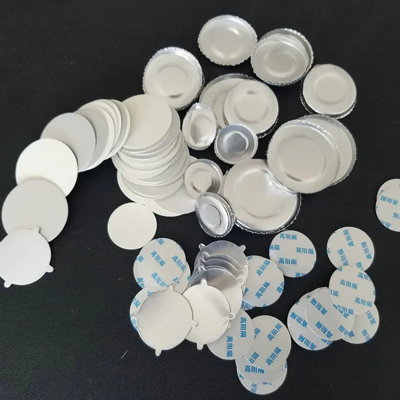 Customized logo and size Electromagnetic induction sealing cosmetics glass and plastic bottle aluminum foil liner for lubricant