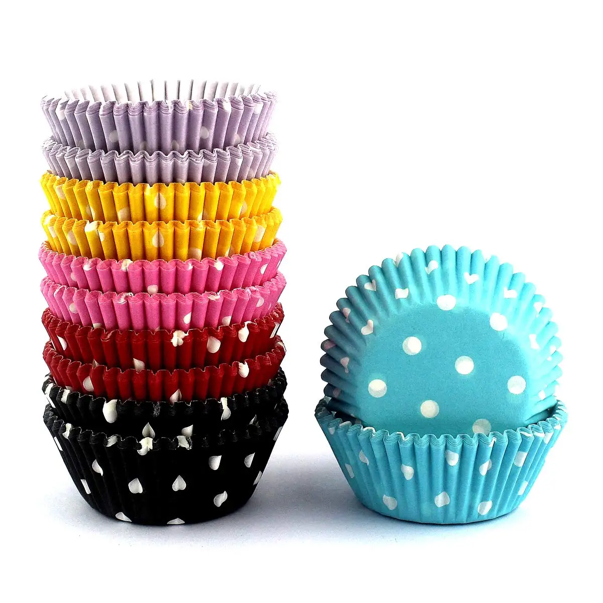 customise size paper decoration disposable cup cake baking container