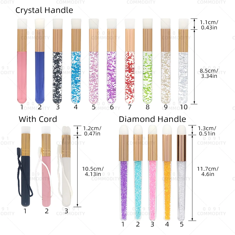 Cleansing Soft Wand Wooden Foam Eyebrow Pore Eye Makeup Cleaning Extension Brush Shampoo Blackhead Nose Lash Eyelash Wash