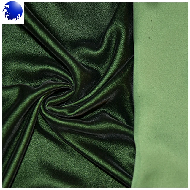 good quality  two tone  woven micro velvet 9000 velvet fabric latest for lady dressing