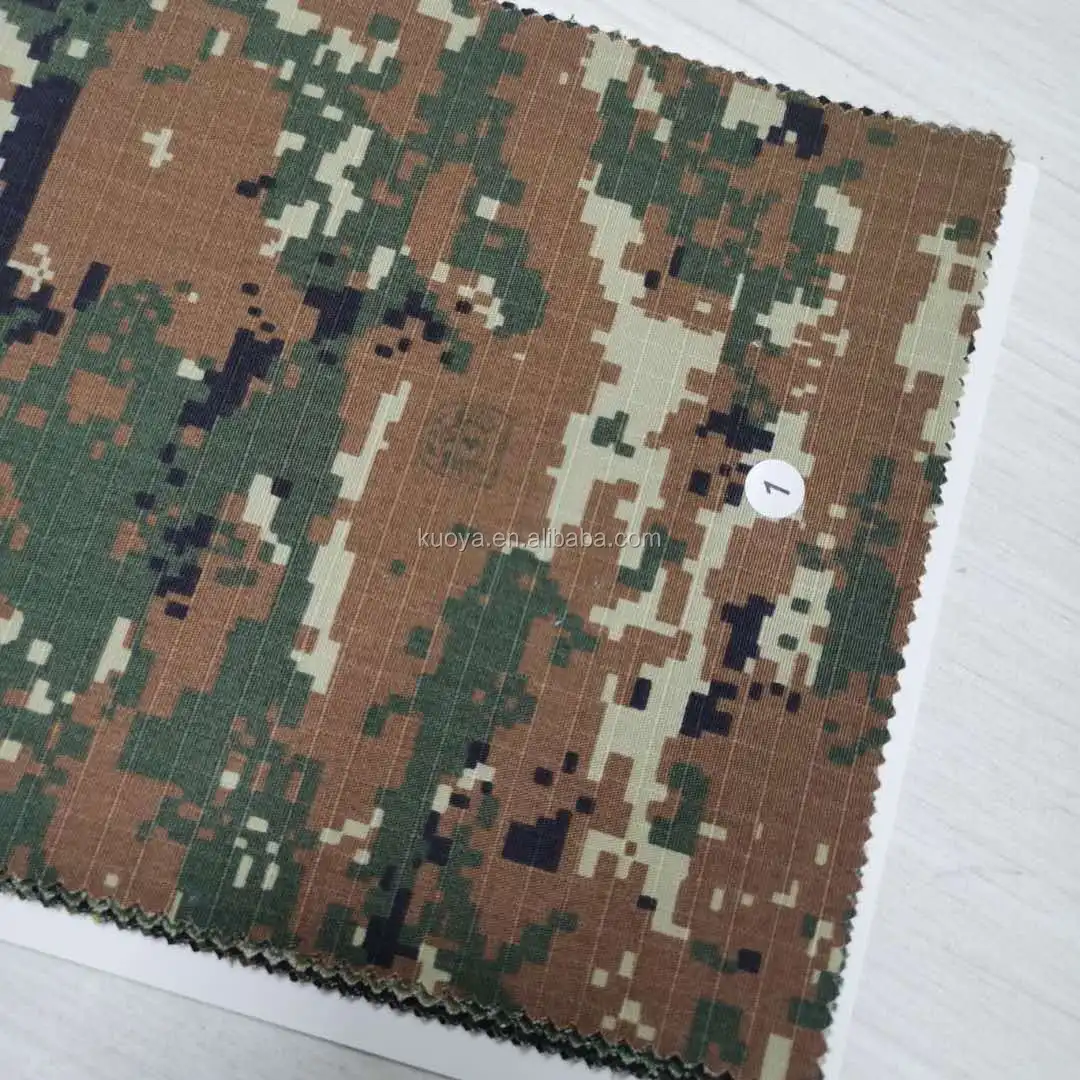Wholesale Combat/Training Camouflage Tactical Uniform fabric T/C 65/35 16s*10s 290gsm