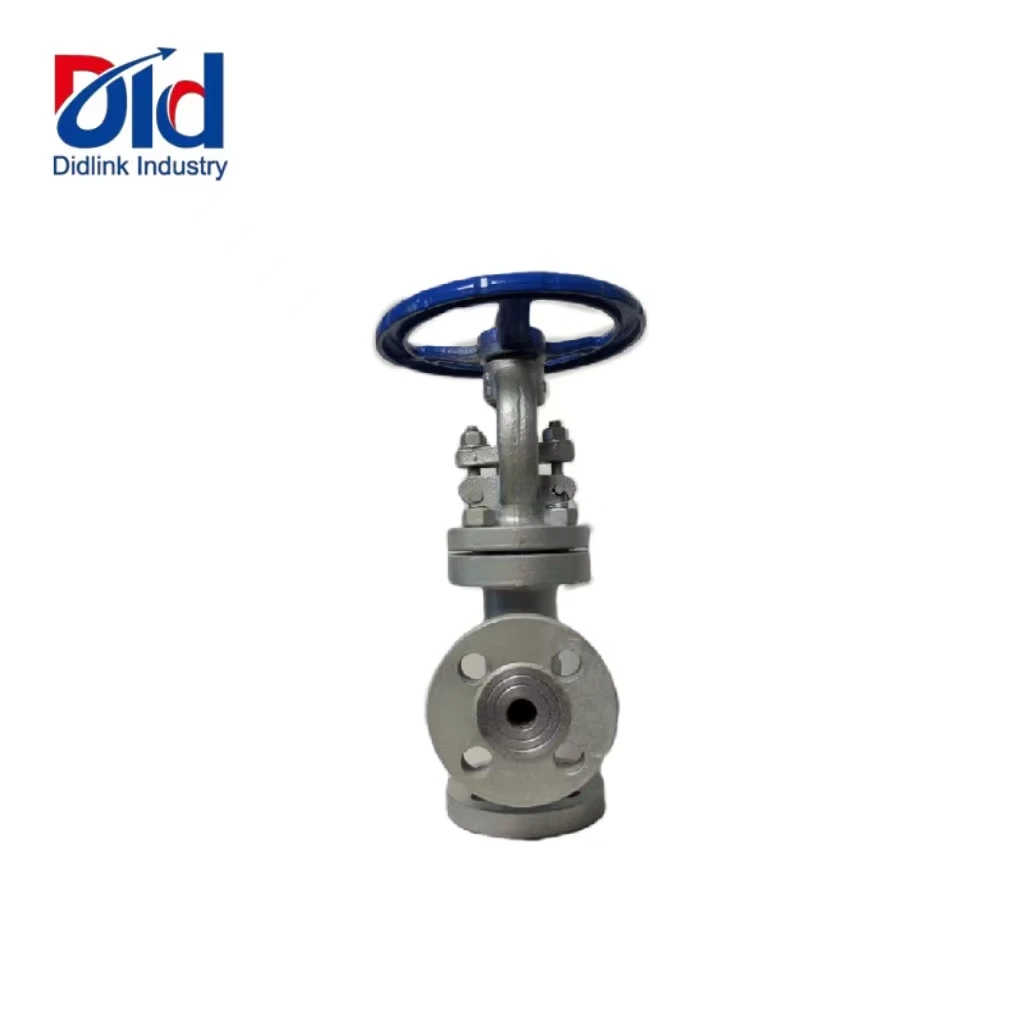 High quality bellow seal globe valve Shut Off Valve Steam stainless Steel Flange DIN PN16 bellow Globe Valve