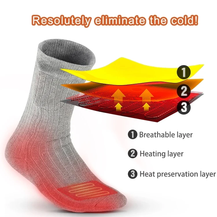 Электрические носки с более четким изображением нагреваемые в микроволновой печи