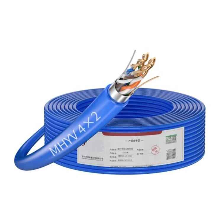 Factory Oem Mhyv Series Explosion-Proof Flame Retardant Communication Cable For Colliery Customized Length