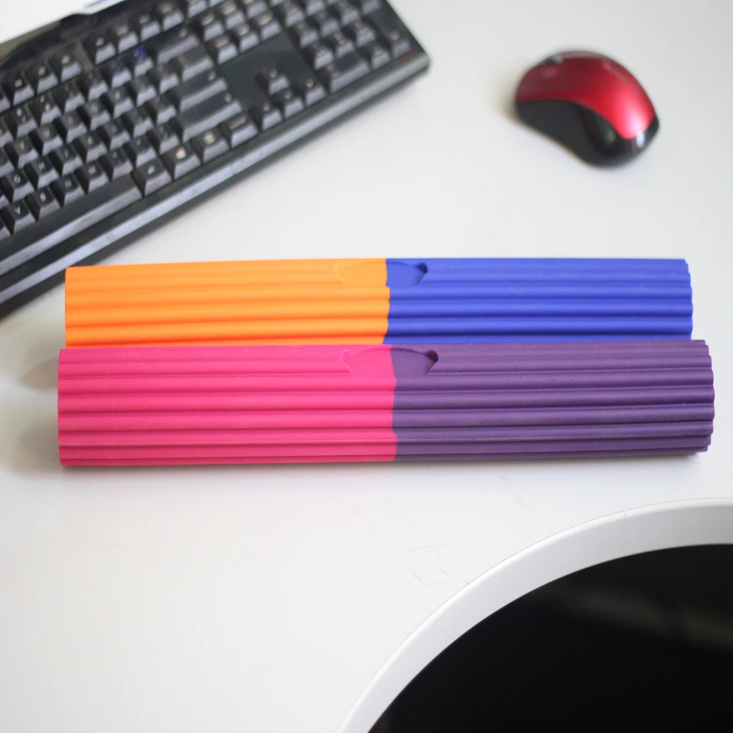 
RB-2605 Resistance Bar High Density Pain Recovery Hand Gripper Therapy Rubber Flex 