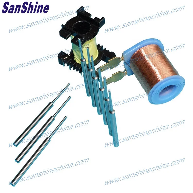 Tungsten carbide contactor coil winding nozzle