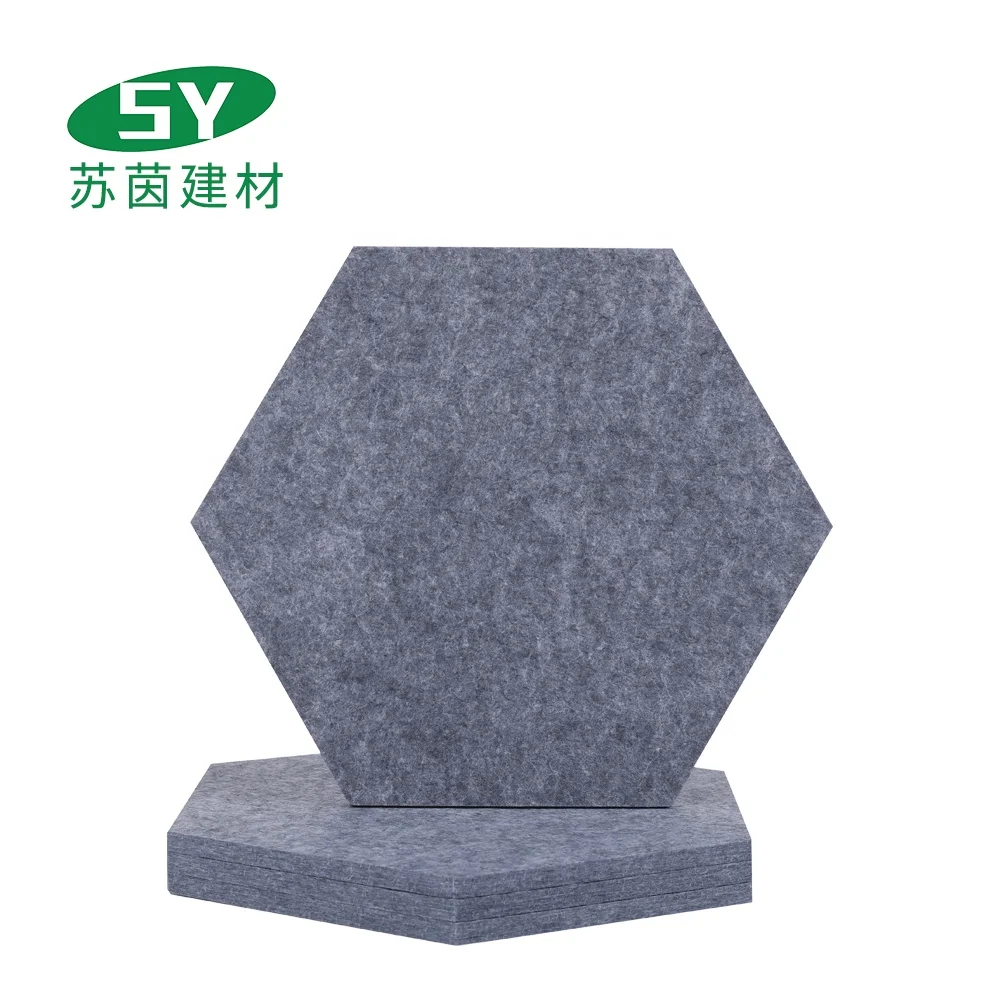Sound Proof Flame Retardant Recycle Material PET Felt 100% Polyester Acoustic Panel