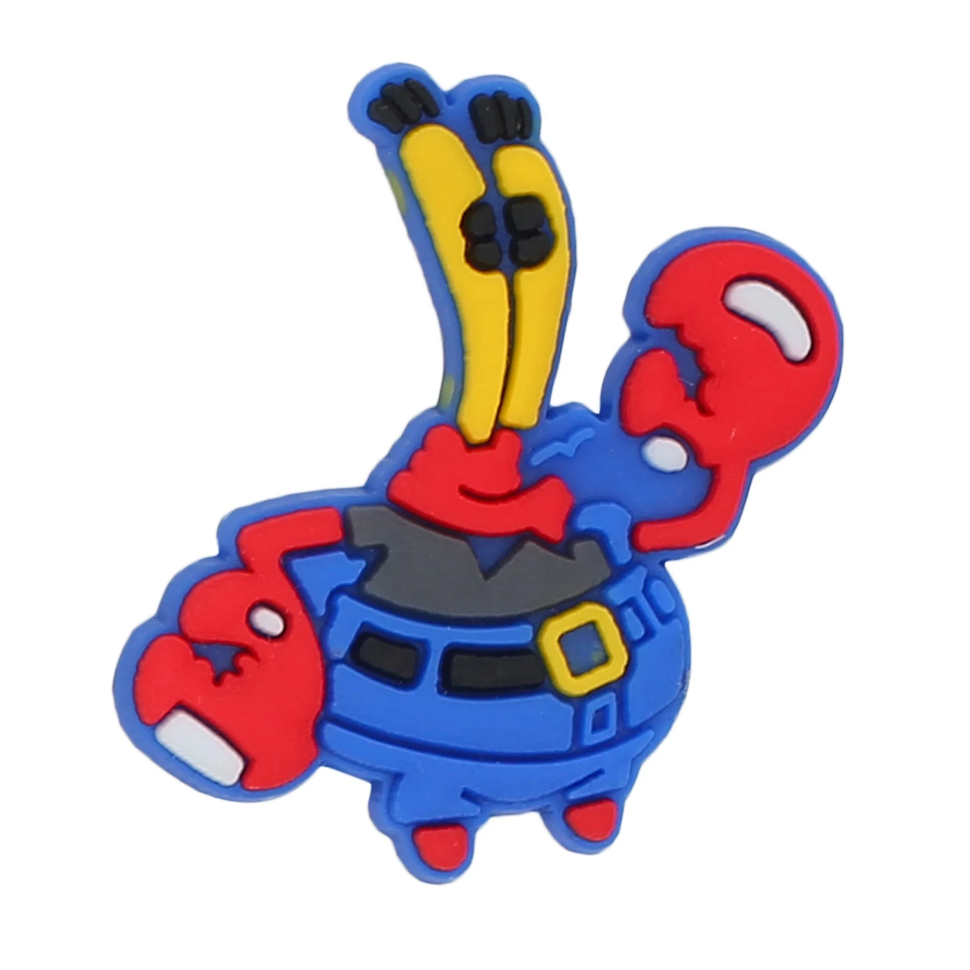 Wholesale paidaxing animation cartoon PVC customized shoe decoration croc Charm