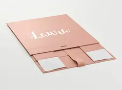 Custom Size Logo Flip Upscale Cosmetic Color Gift Paper Packaging Box with Magnetic Lid