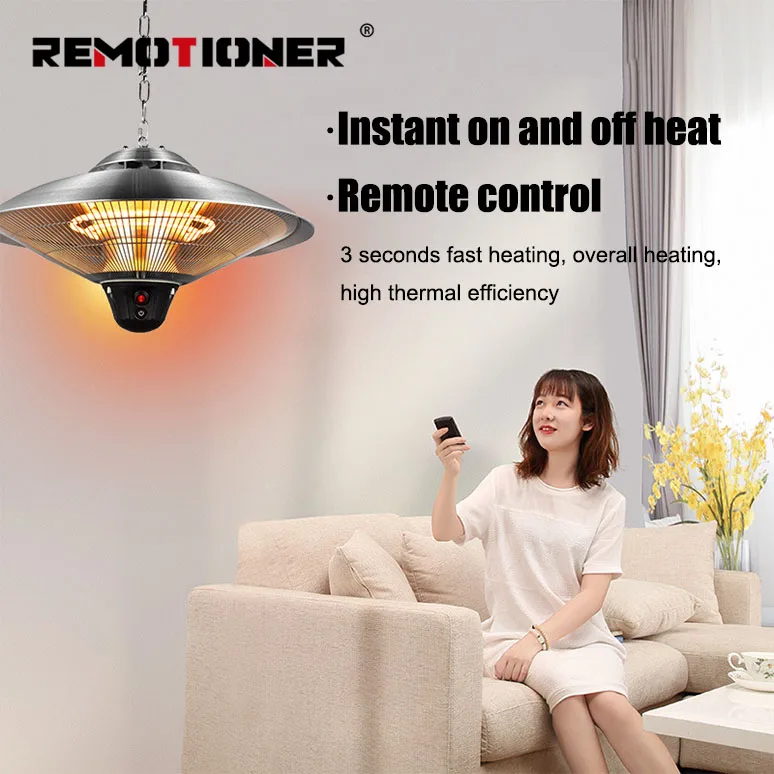 900 Вт/1200 Вт/2100 Вт подвесной потолочный галогенный домашний наружный пациентный электрический обогреватель для зимы