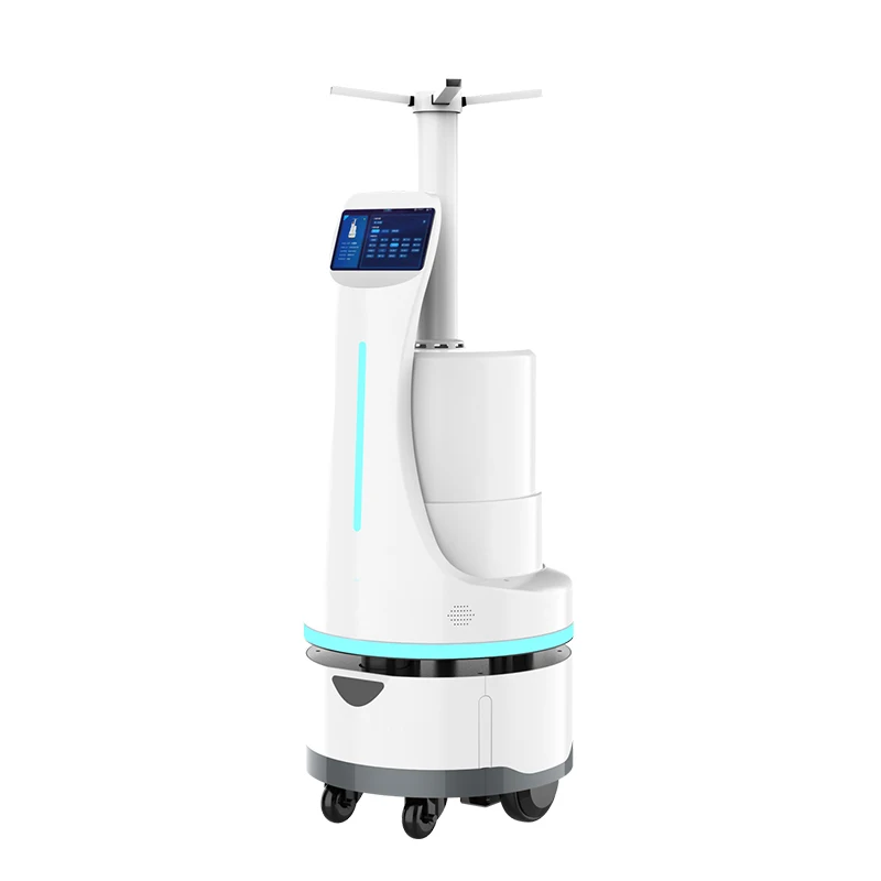 Wholesale Price Unmanned Security Sterilizer Robot Robotic Disinfection Medical Sprayer Disinfecting Robots