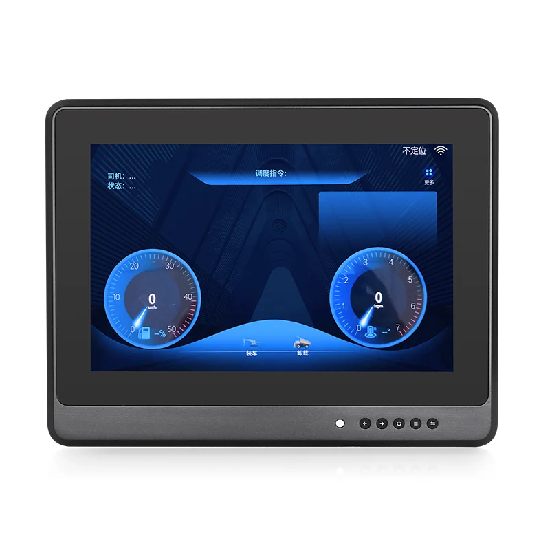 10.1 inch Vehicle All In One Panel PC  indutriical vehicle-mounted monitor LED HD  industrial control LCD screen.