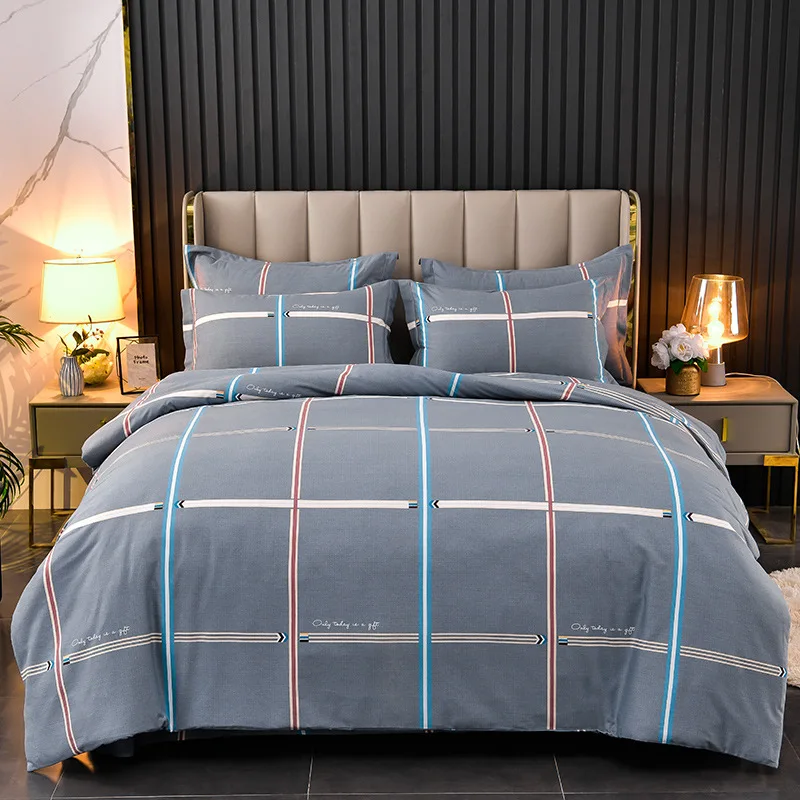 Новый дизайн хлопковое постельное белье с алоэ вера роскошные льняные простыни для детской кроватки Комплект постельного белья