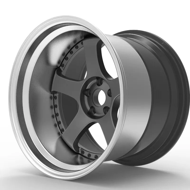 Via Jwl  certification Alloy 6061-t6 Silver Car Wheel Alloy Polished 19-22 inch rim 5 Hole Alloy Wheel 5x130 For Car