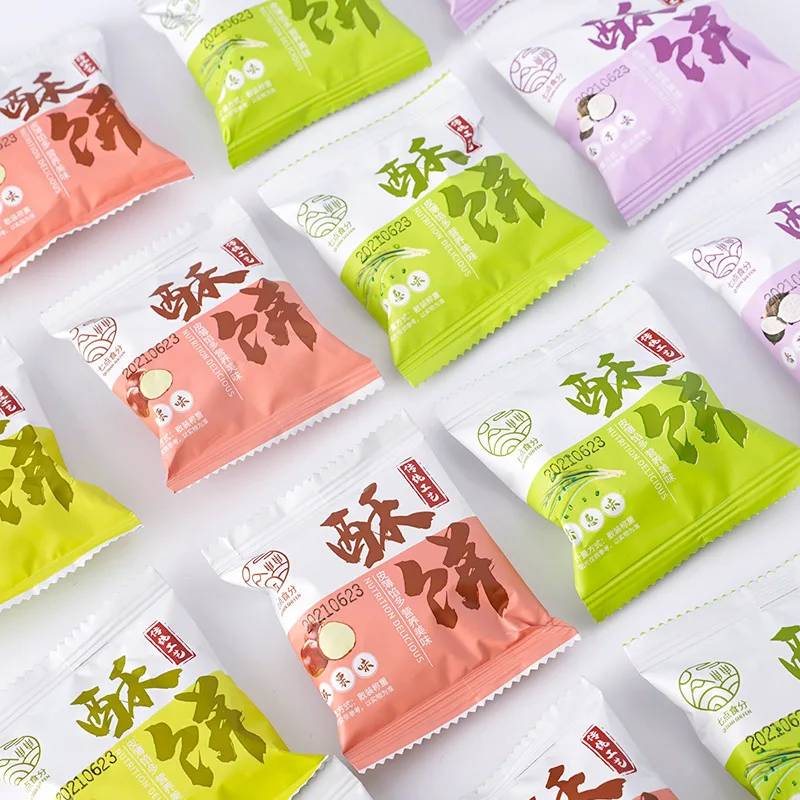 Chinese traditional hot selling pastries with bag pastry packaging and pastry mixes 10 bags