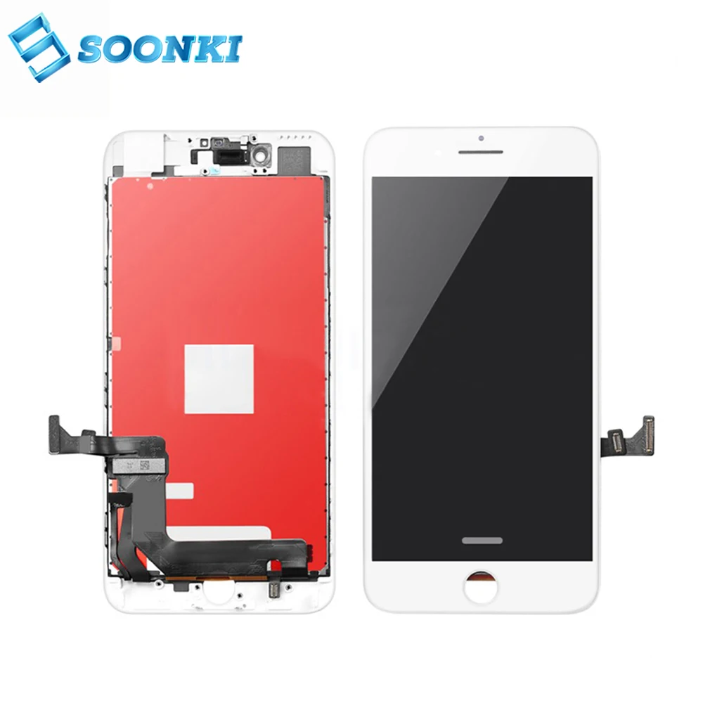 china mobile phone spare part for iphone 7 8 plus display wholesale mobile phone lcds for iphone 7 screen replacement white