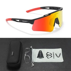 Hot Selling Twinshield Brand Sunglasses Outdoor Extreme Men Sport Glasses UV400 Riding Fishing Cycling Sun Glasses