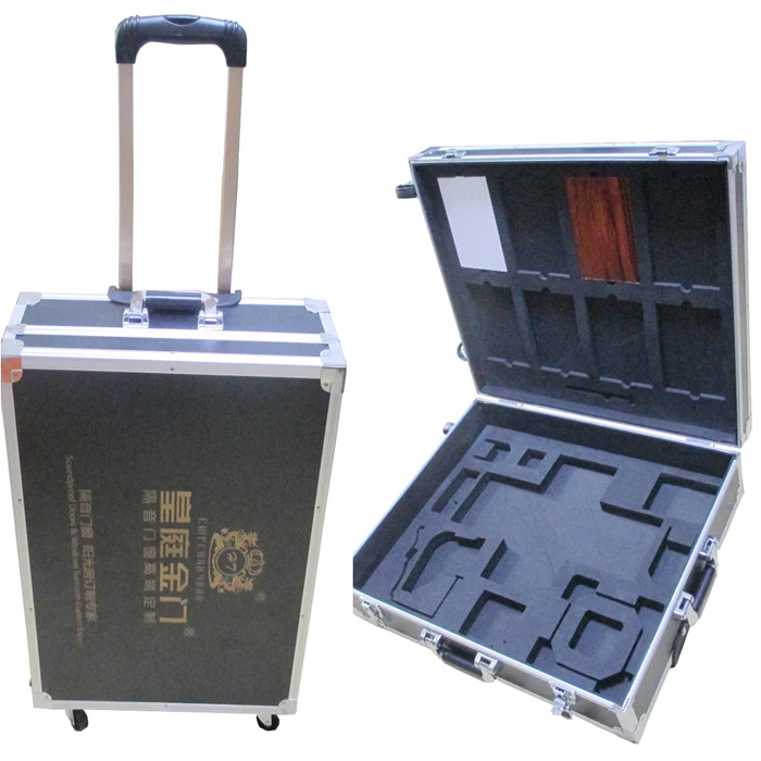 Модный кейс на колесиках для багажа, алюминиевый кейс на колесиках для хранения инструментов