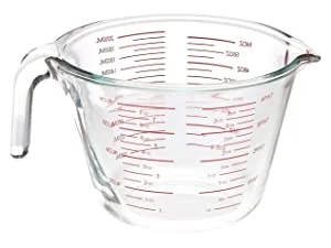 Amazon Hot Selling Commercial Glass Measuring Cup, 8 Cup Capacity (2 Liters)