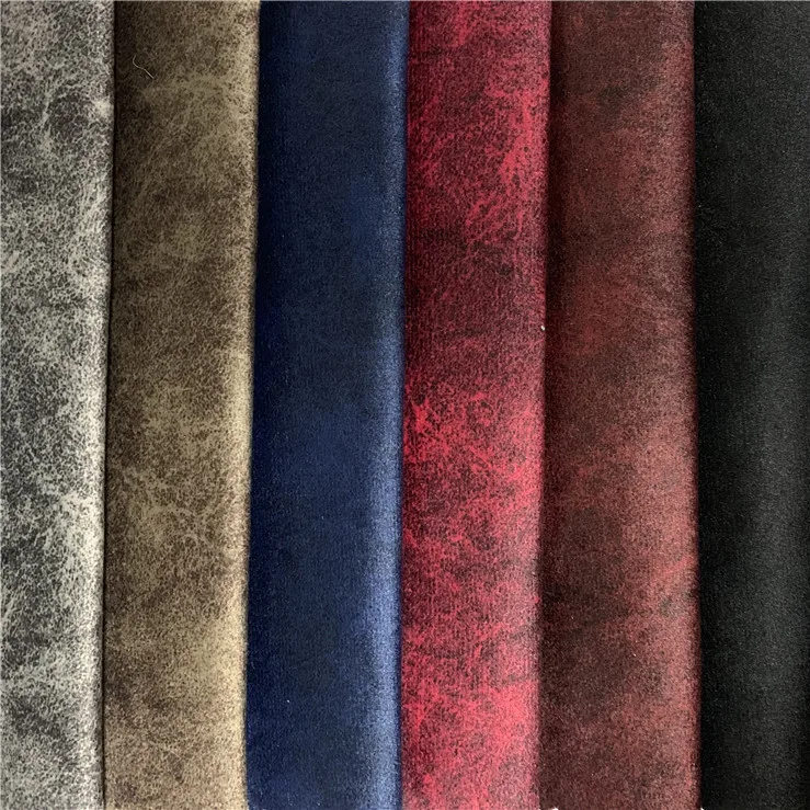 Top quality warp knitting chinese velvet custom print reusable tablecloth fabric