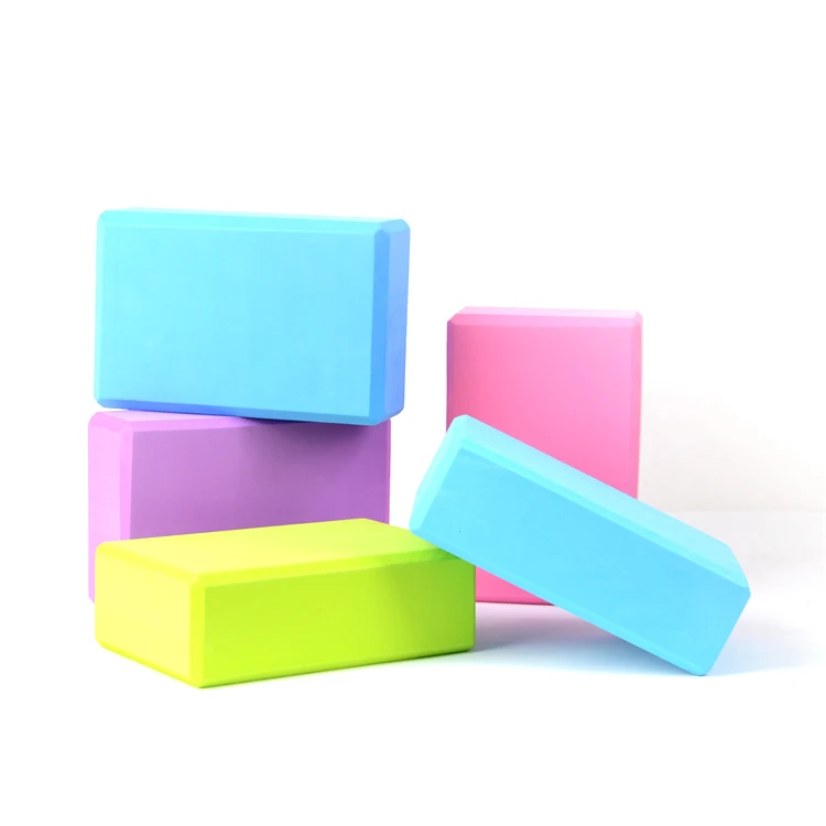 Weightlifting Exercise Wholesale High Quality 3*6*9inch Or 4*6*9inch Yoga Foam Wedge Blocks Yoga Block