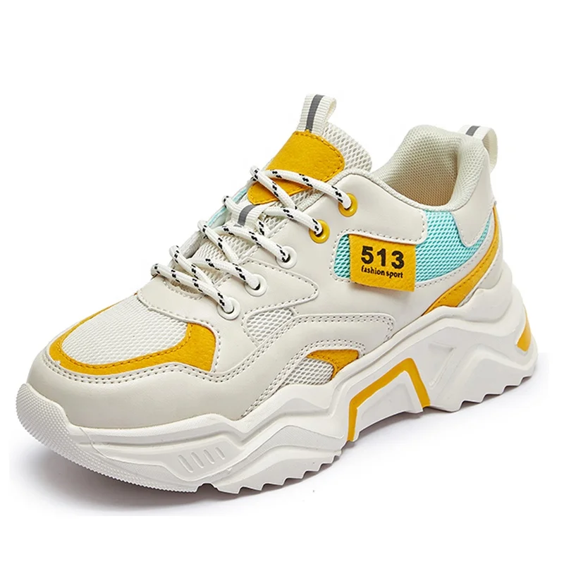 2020 Popular product shoes sport women wedges fashion sneakers women comfortable platform ladies sports shoes