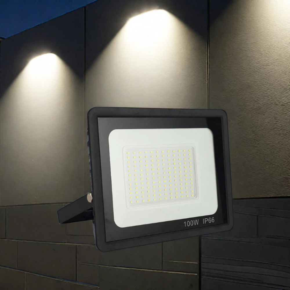10W 500Watt 100W 24V Led Smd Exterior Spot Spotlight Focos Luce Wall Lighting Floodlight Lamp Reflector Slim Outdoor Flood Light