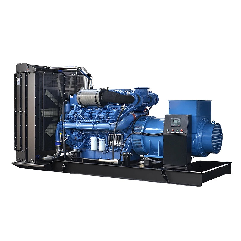 water cooled 3 phase Yuchai diesel generator power supply  1100kw 1375kva genset diesel generator