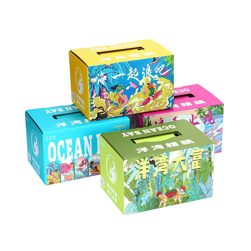 Luxury Gift box Custom logo Packaging Corrugated Shipping Custom Cardboard box for Beer