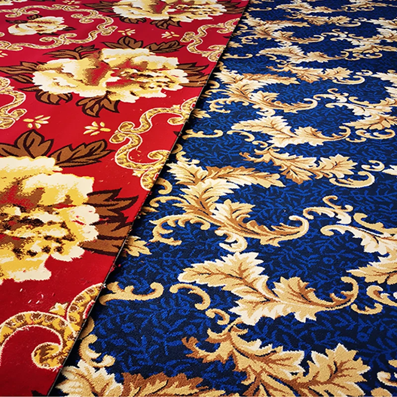 High Quality Factory Price  Wilton Pattern Carpet Factory Wholesales   Hotel Room Carpet