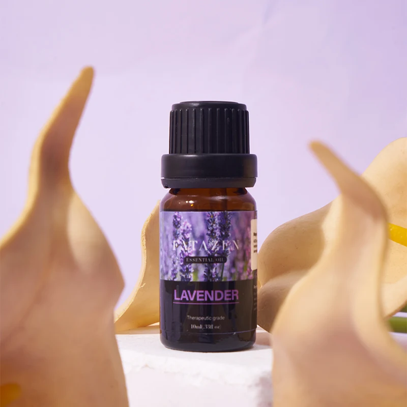 FATAZEN Private Label Body Care Products Organic Vegan Skincare Essential Oil 100% Pure Natural Plant Lavender Body Massage Oil