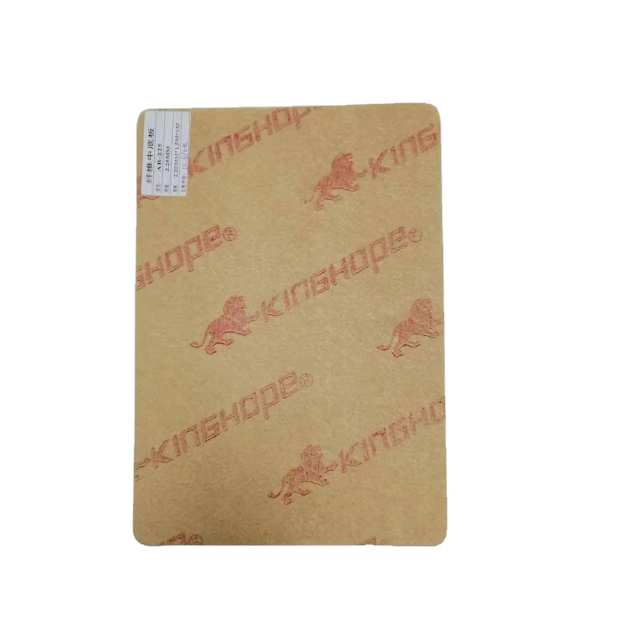 Wholesale shoe insole material shank insole board 1.25mm fiber non woven insole board for shoes making