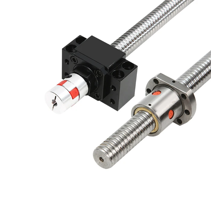C7 precision 10mm lead 500mm length ball screw SFU2510 with single nut
