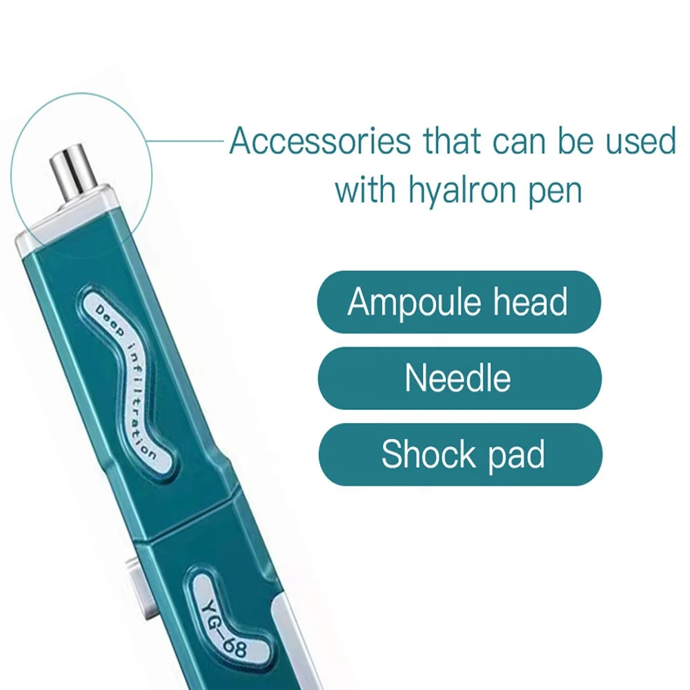 YanYi automatic Massager Hyaluronic Pen Acid Serum Injection Pen Face Facial Skineance Wrinkle Filler Mesotherapy Gun
