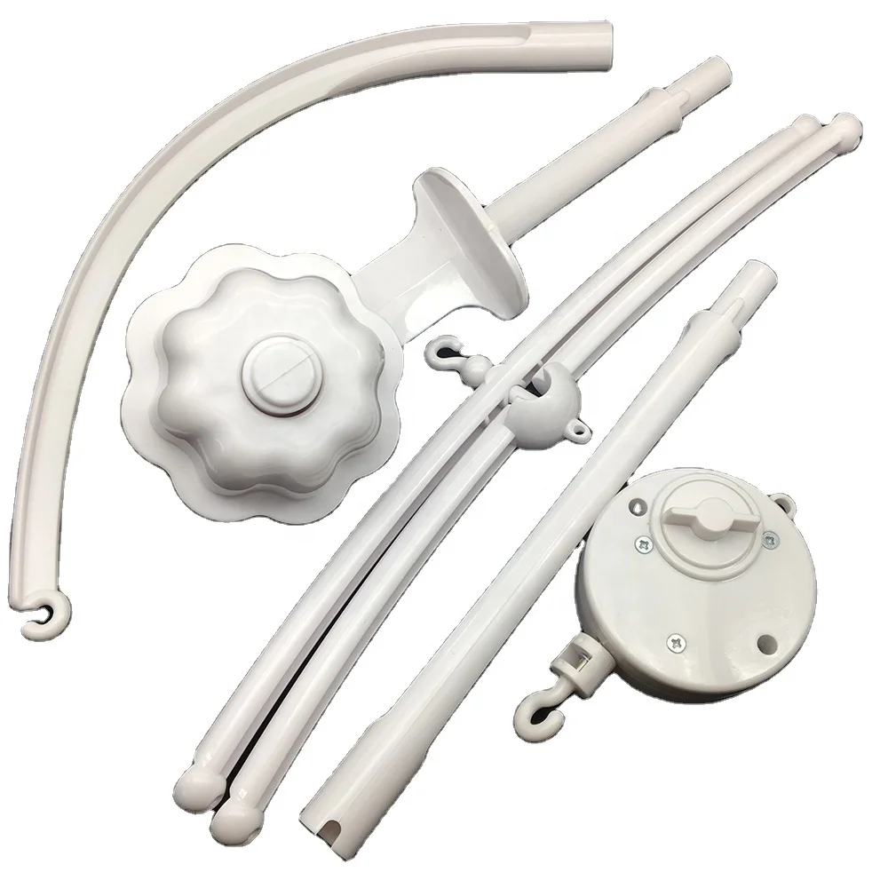 Baby Crib Music Mobile Plastic Frame Hanger Bell Musical Mobile For Kids