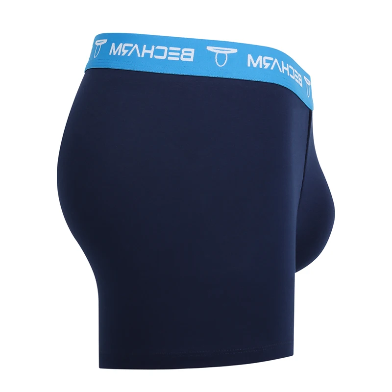 2022 Hot Sale Summer Fashion Underwear Men Young Pattern Wholesale Simple Solid Color Male Boxer Briefs