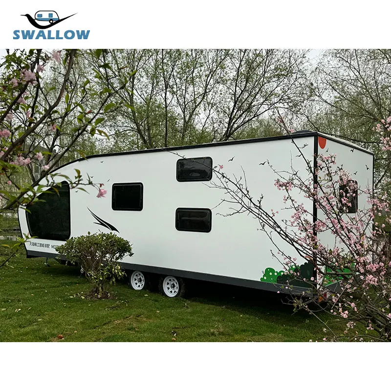 Swallow Factory Direct Sales off Road Trailer Caravan Camper Camping Trailer with CE