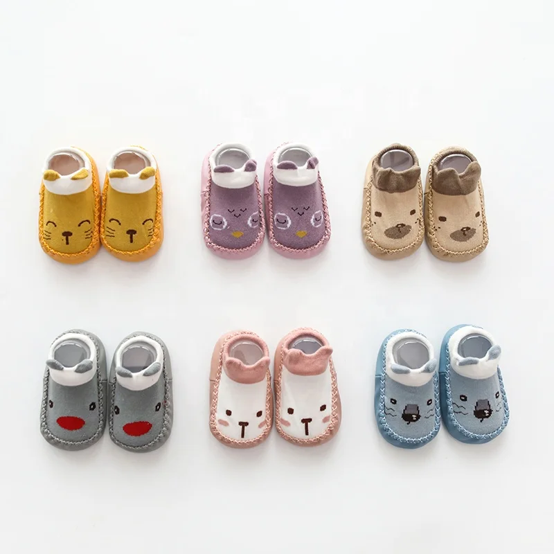 
High-quality Factory Baby Girl Cartoon Socks Shoes Newborn Boy Socks Shoes 