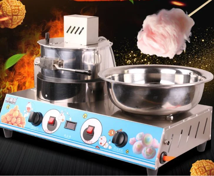 Combine Function Popcorn and Marshmallow Maker Popcorn Marshmallow Making Machine