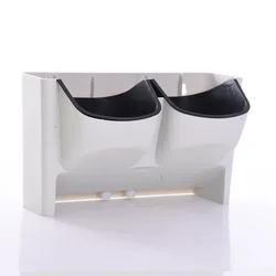 Home decor flowers vase and pots plastic flower pot wholesale mini self-watering  flower pot in bulk