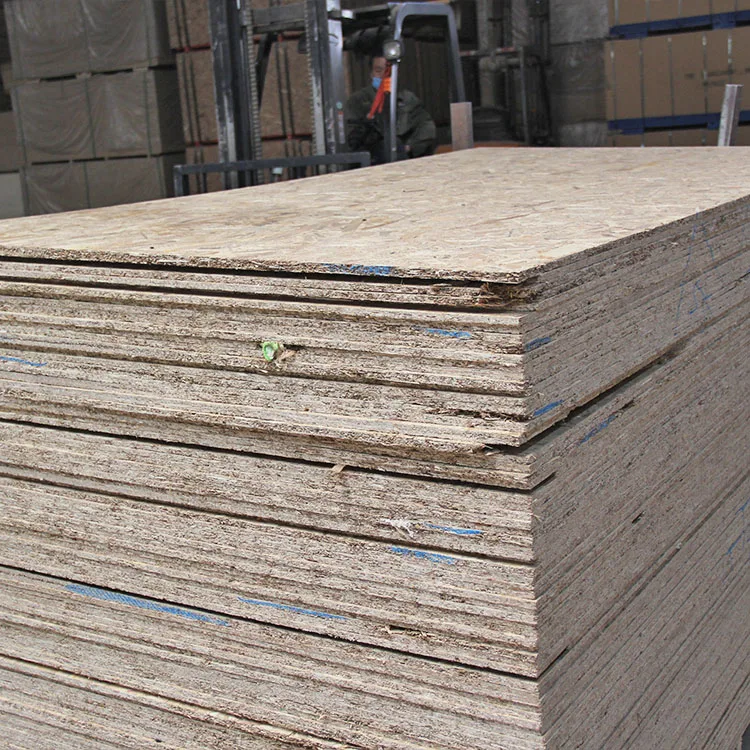 Cheap Price 8 / 9 / 11 / 12mm Flakeboards Oriented Strand Boards(osb) OSB for Chile Market 650-680kg 8mm to 25mm