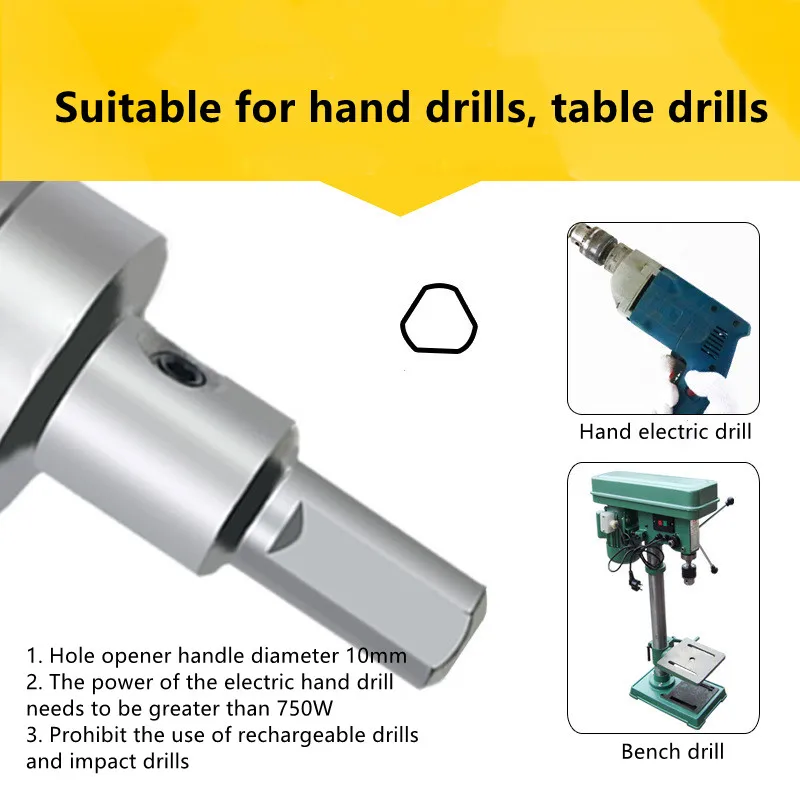 12-100mm TCT Hole Saw 5A Core Drill Bit Tungsten Carbide Tipped Hole Cutter Heavy Duty for Stainless Steel Metal