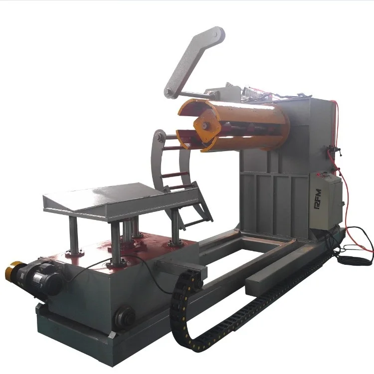 FX Mandrel Sheet Metal Decoiler Spiral Machine Engineers Available to Service Machinery Overseas,free Spare Parts as Design PLC