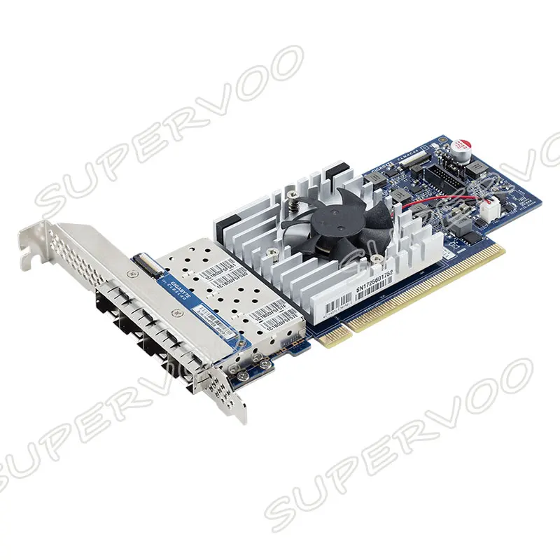 CLN4C44 CX-4 Lx 4-портовый 25GbE SFP28 PCIe x16 MD2; На тонком каблуке; Низкопрофильная беспроводной локальной сети