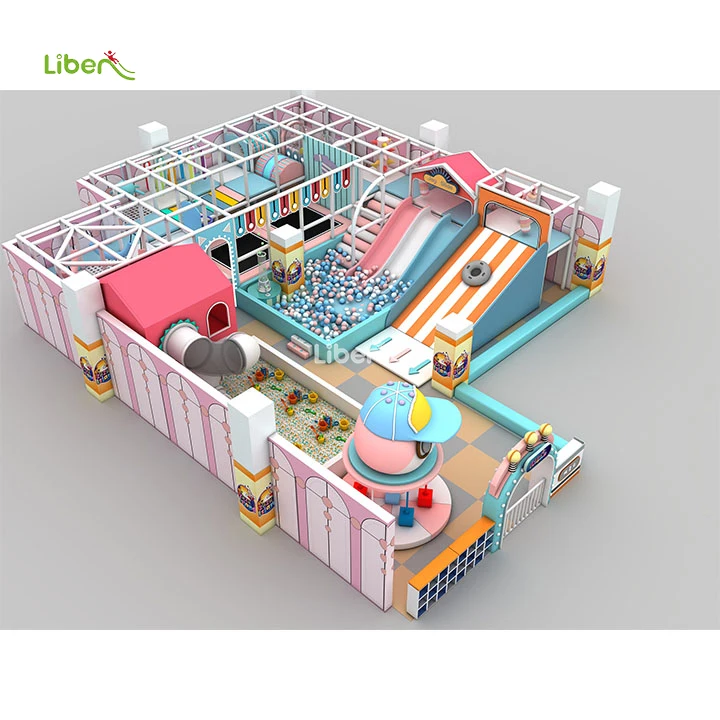 Сделанная на заказ крытая игровая площадка с карусели