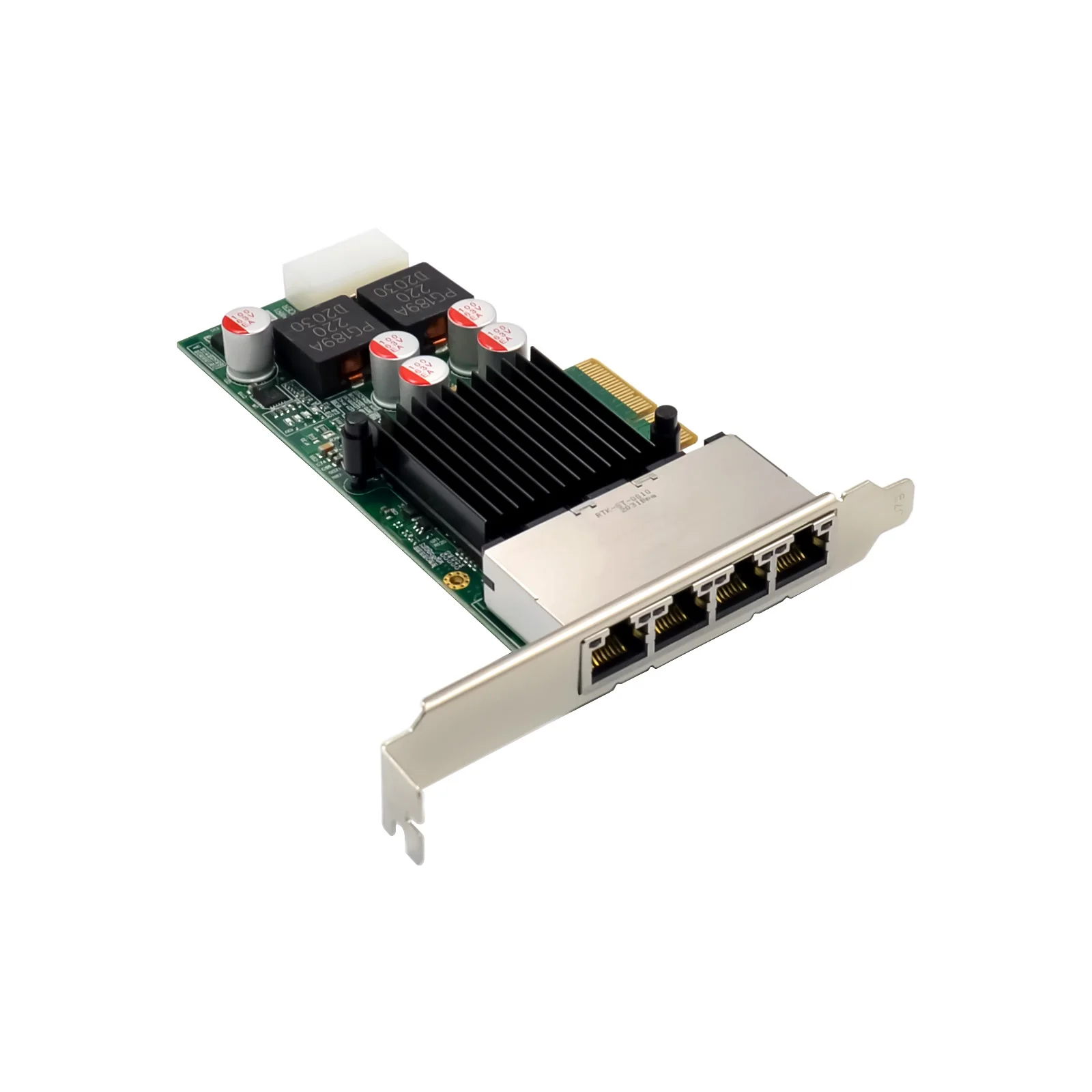 Intel I350 chipset PCIE Gigabit 4-port POE network card I350-T4 wired network card 4 network port PoE Ethernet adapter