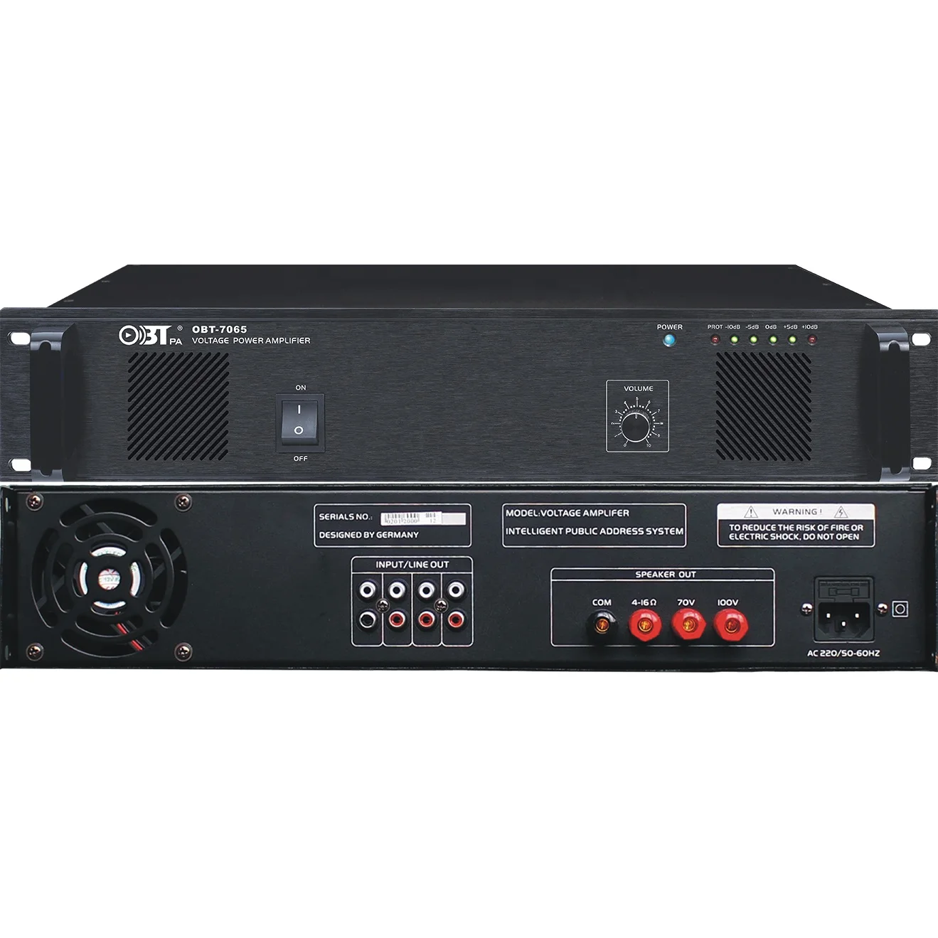 Factory Price Pa Voice Amplifier 650W Voltage Audio Power Amplifier