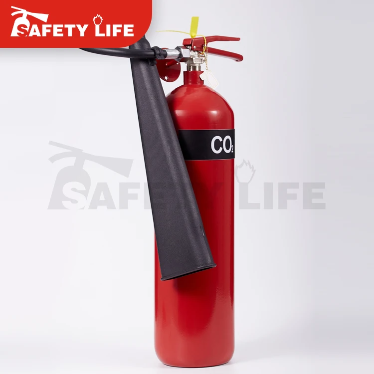 Carbon Steel Material 2mm 5kg Portable Co2 Fire Extinguisher 6kg Alloy Steel High Quality with Brass Valve