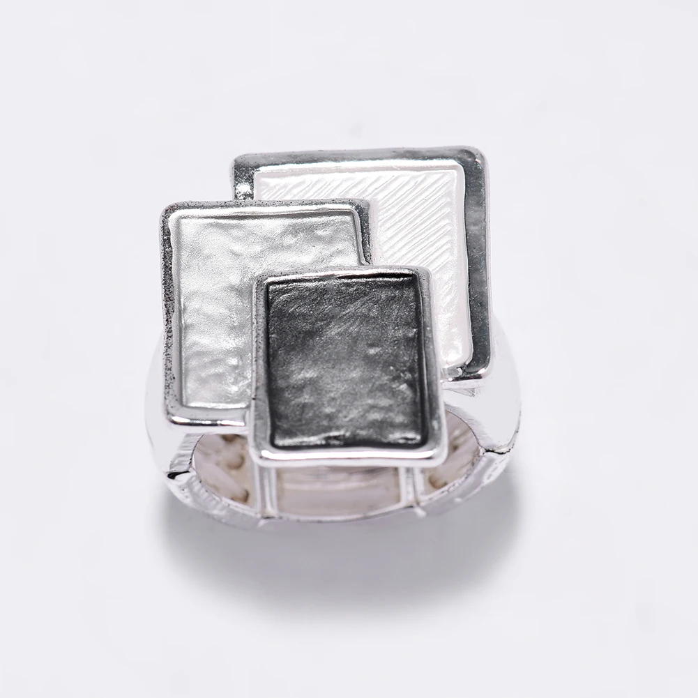 
Fashion geometric simple ring exquisite exaggerated personality design jewelry ring men and women rings 