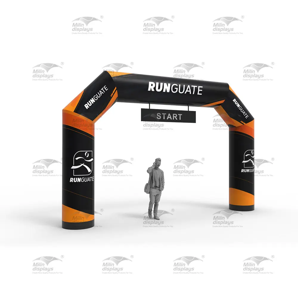 Summer Winter Outdoor Sports Racing Events Airtight Advertising Arch Inflatables